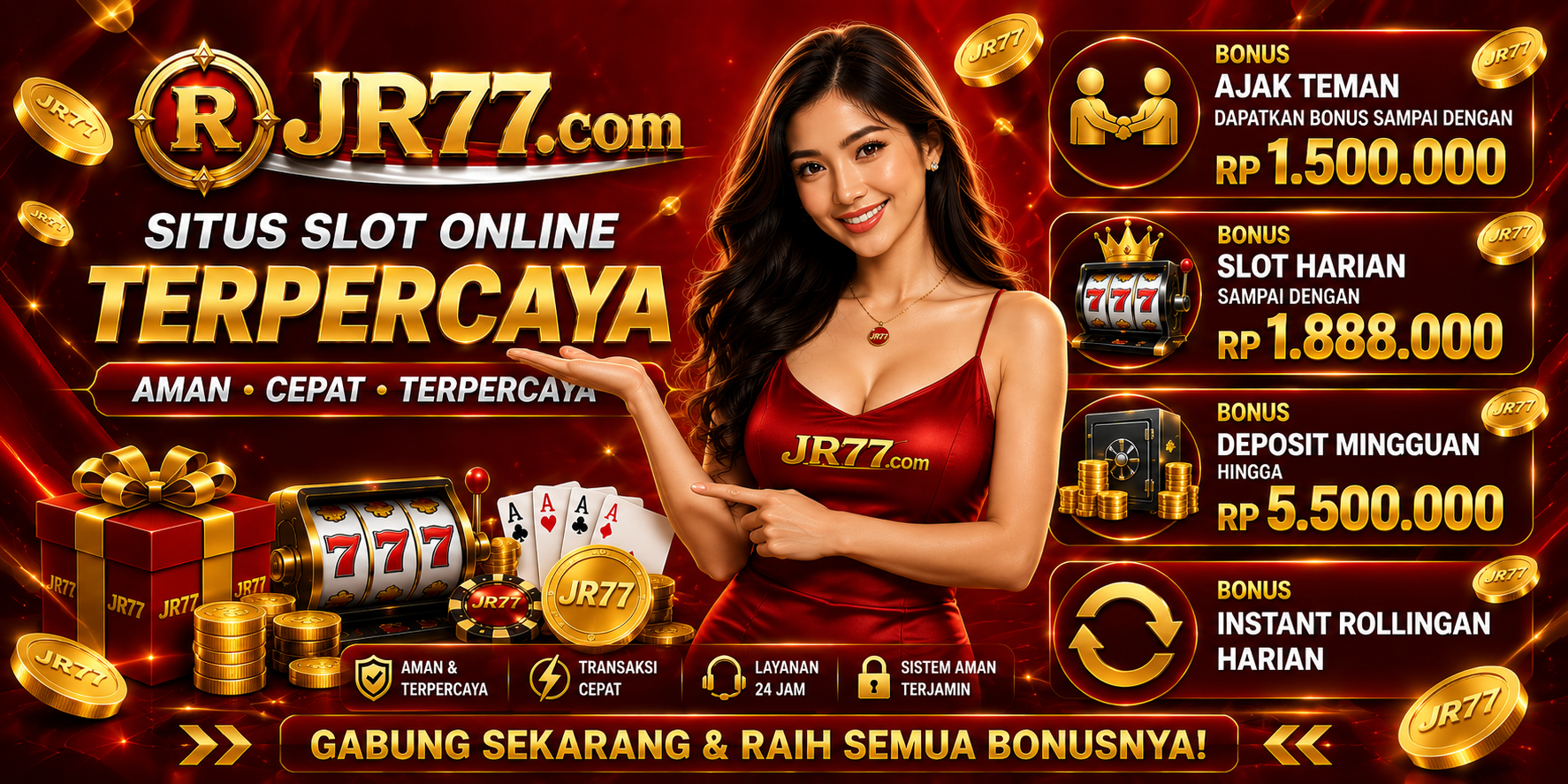 JR77 - Situs Slot Game Online Dengan RTP Terakurat 2026
